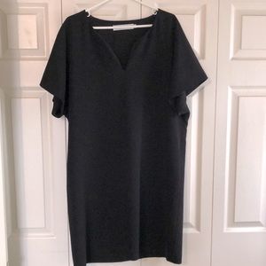 Simons Contemporaine Split Neck Shift Dress